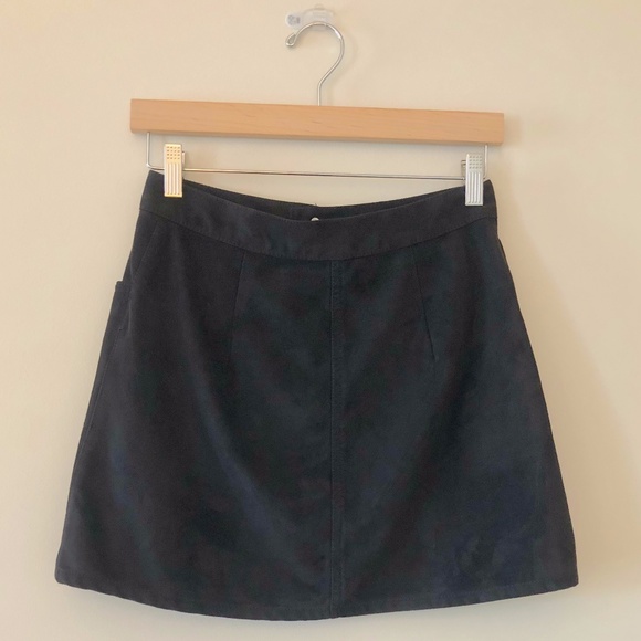 Velvet, Button-Down Skirt - Picture 2 of 2